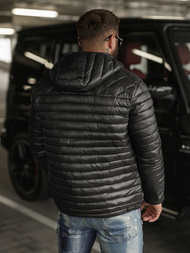 Pánská Bunda Černá OZONEE JS/16M9328/392BZ