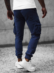 Pánské Kalhoty Jogger Námořnické Modré OZONEE NB/MP0105BS