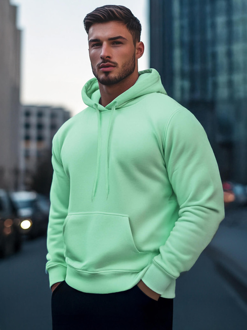 Pánská Mikina Mentolová OZONEE JS/2009Z