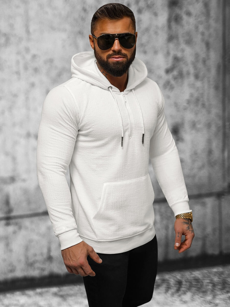 Pánská Mikina Ecru OZONEE O/TB2273