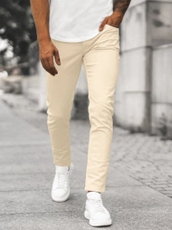 Pánské Džíny Jasně-Béžové OZONEE E/5388/04