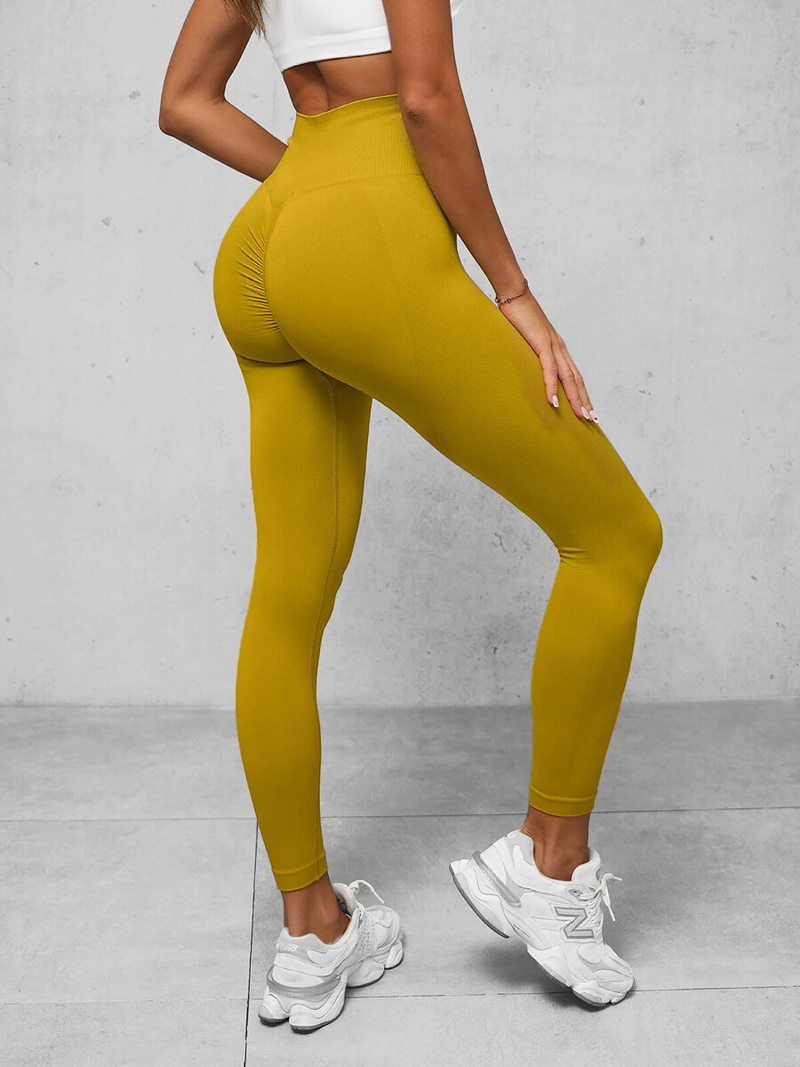 Dámské Legíny Žluté OZONEE O/SY2325