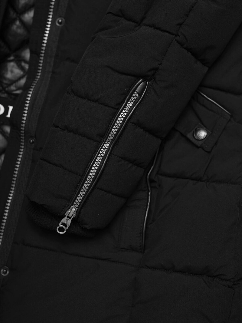 Dámská Bunda Černá OZONEE O/W377Z