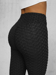 Dámské Legíny Černé OZONEE JS/17K592/3