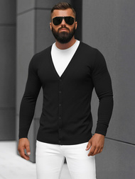 Pánský Svetr Černý OZONEE NB/MM6006/4Z