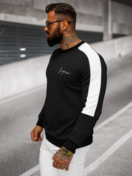 Pánská Mikina Černá OZONEE O/P2033