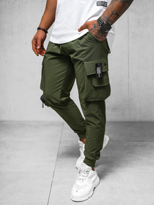 Pánské Chino Kalhoty Khaki OZONEE O/PS5520
