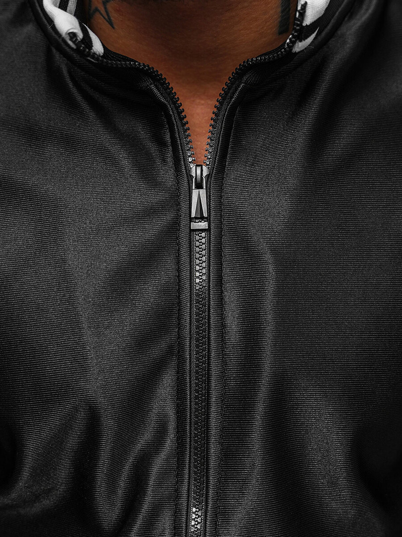 Pánská Tepláková Souprava Černá OZONEE O/3C103/9