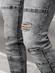 Pánské Džíny Grafitové OZONEE NB/MP0163N