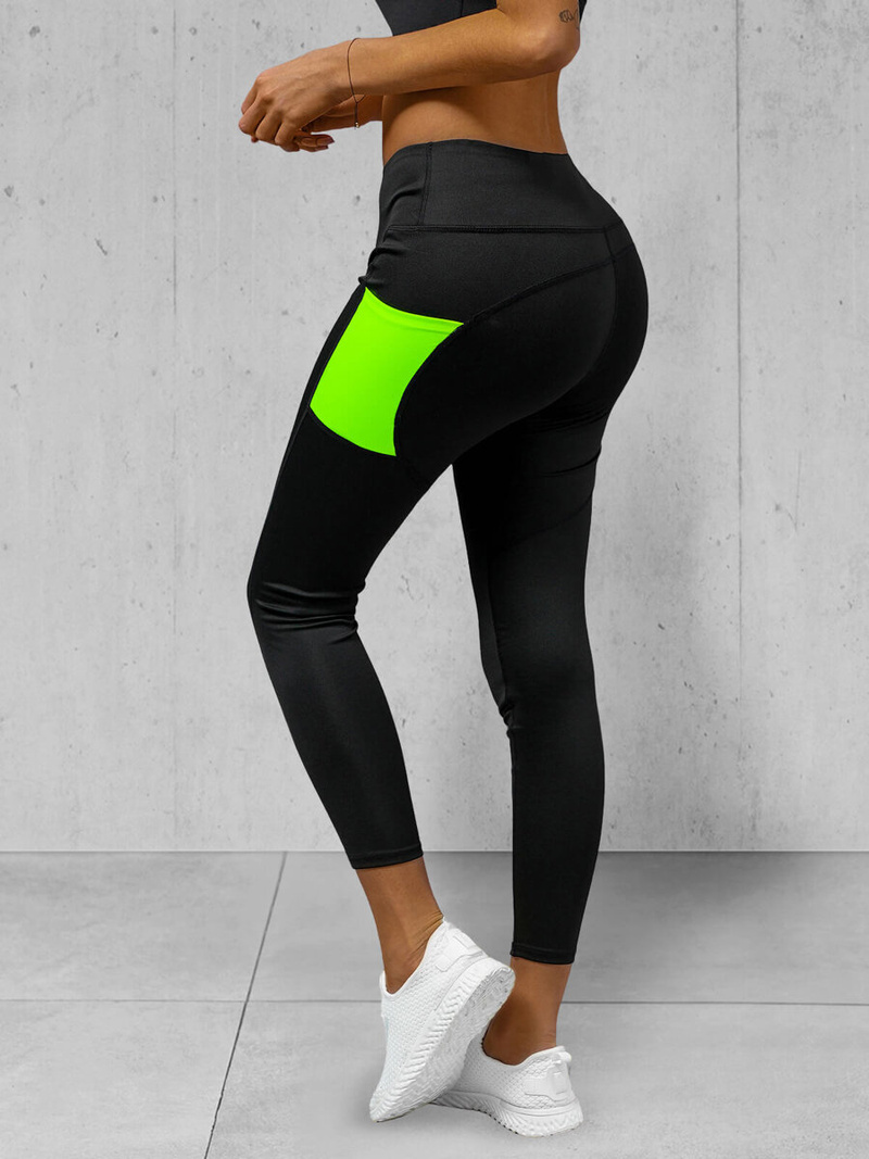 Dámské Legíny Černé OZONEE O/XL009/1