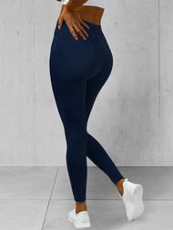 Dámské Legíny Námořnické Modré OZONEE JS/1001Z