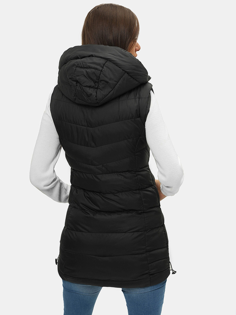 Dámská vesta černá OZONEE N/7044