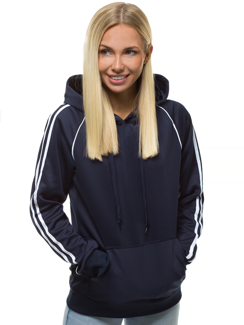 Dámská Mikina Tmavě-Tmavomodrá OZONEE JS/JK88117/25