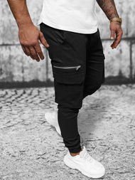 Pánské Kalhoty Jogger Černé OZONEE O/G3043