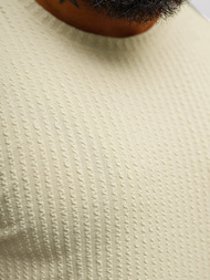 Pánské Tričko Béžový OZONEE O/7766T