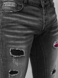 Pánské Džíny Černé OZONEE NB/MP0050NZ