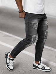 Pánské Džíny Černé OZONEE NB/MP0142N