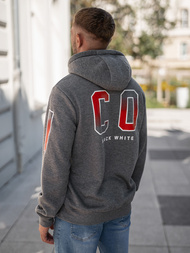 Pánská Mikina Grafitová OZONEE JS/8B1739/5