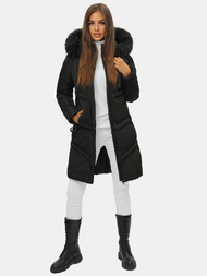 Dámská Bunda Černá OZONEE JS/M731/392