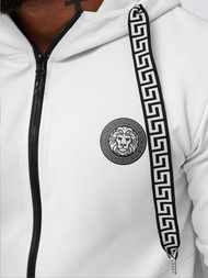 Pánská Tepláková Souprava Bílo-Černé OZONEE O/LN11887