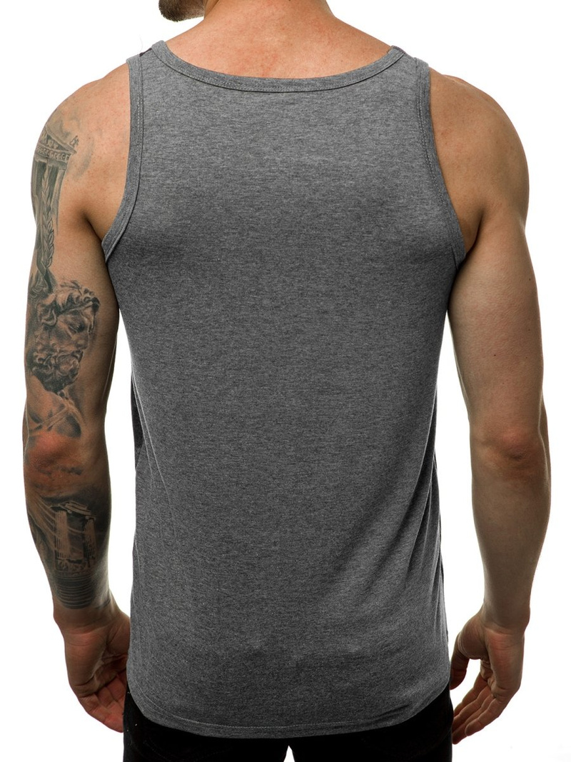 Pánské Tílko Grafitové OZONEE JS/SS11033