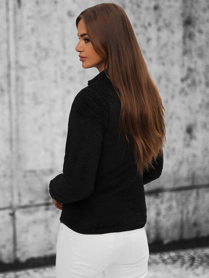 Dámská Mikina Černá OZONEE JS/HH006/1Z