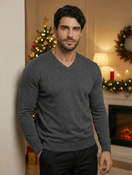 Pánský Svetr Grafitový OZONEE NB/MMB601/3Z