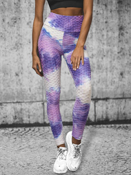 Dámské legíny fialovvé OZONEE JS/YW88025Z