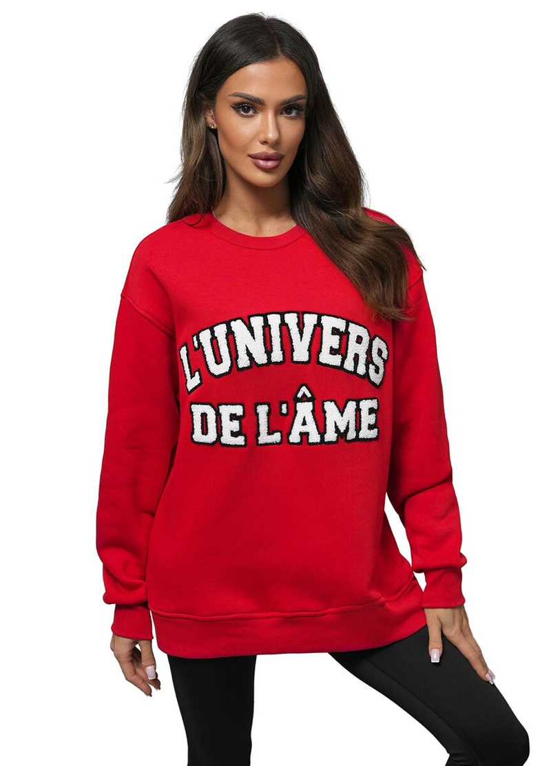 Mikina Červená OZONEE O/SWE23055