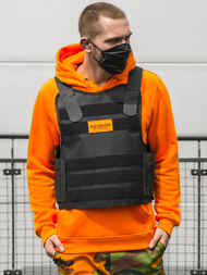 Pánská Vesta Černá OZONEE PE/4003