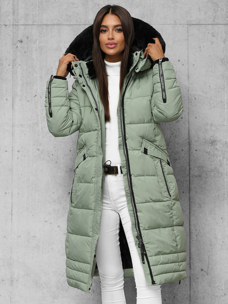 Dámská Bunda Mentolová OZONEE O/W377