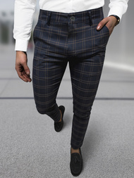 Pánské Chino Kalhoty Námořnické Modré OZONEE DJ/5632