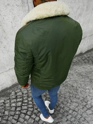 Pánská Bunda Zelená OZONEE O/X1026KZ