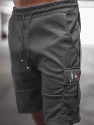 Pánské Kraťasy Grafitové OZONEE O/WW20016/3