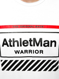 Pánské Tílko Bílé OZONEE JS/SS11079