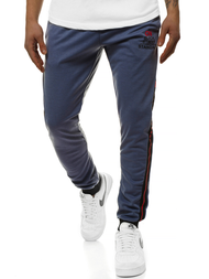 Pánské Tepláky Námořnické Modré OZONEE JS/AM100