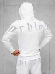 Pánská Tepláková Souprava Bílé OZONEE O/FF3781AB