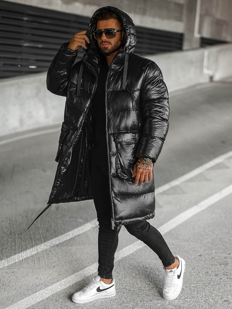 Pánská bunda černá OZONEE O/M3205Z