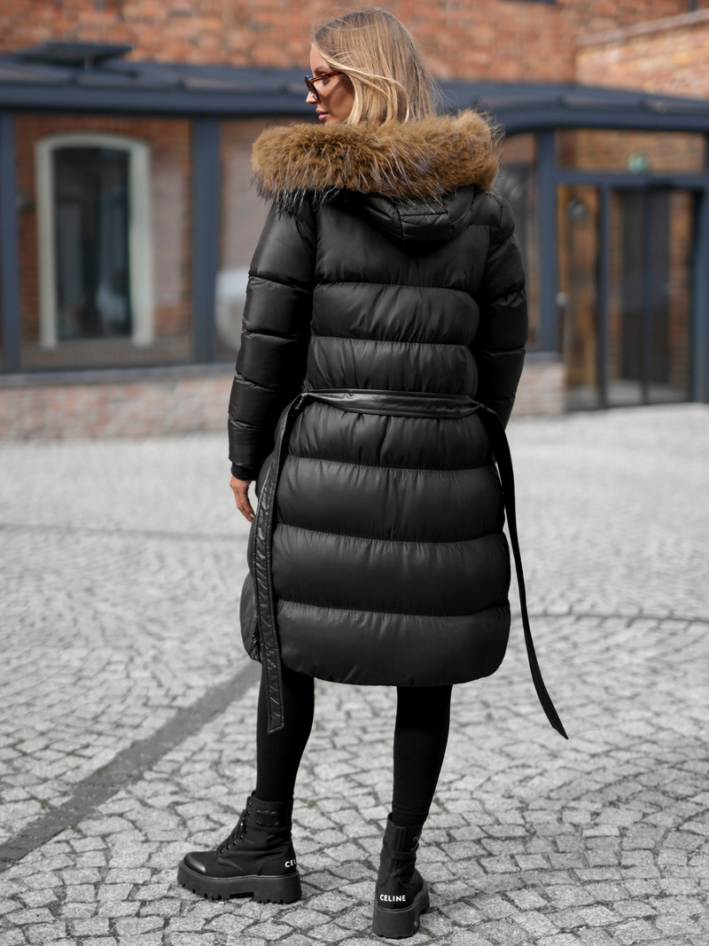 Dámská Bunda Černá OZONEE JS/5M3298/392Z