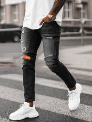 Pánské Džíny Černé OZONEE NB/MP0047NZ