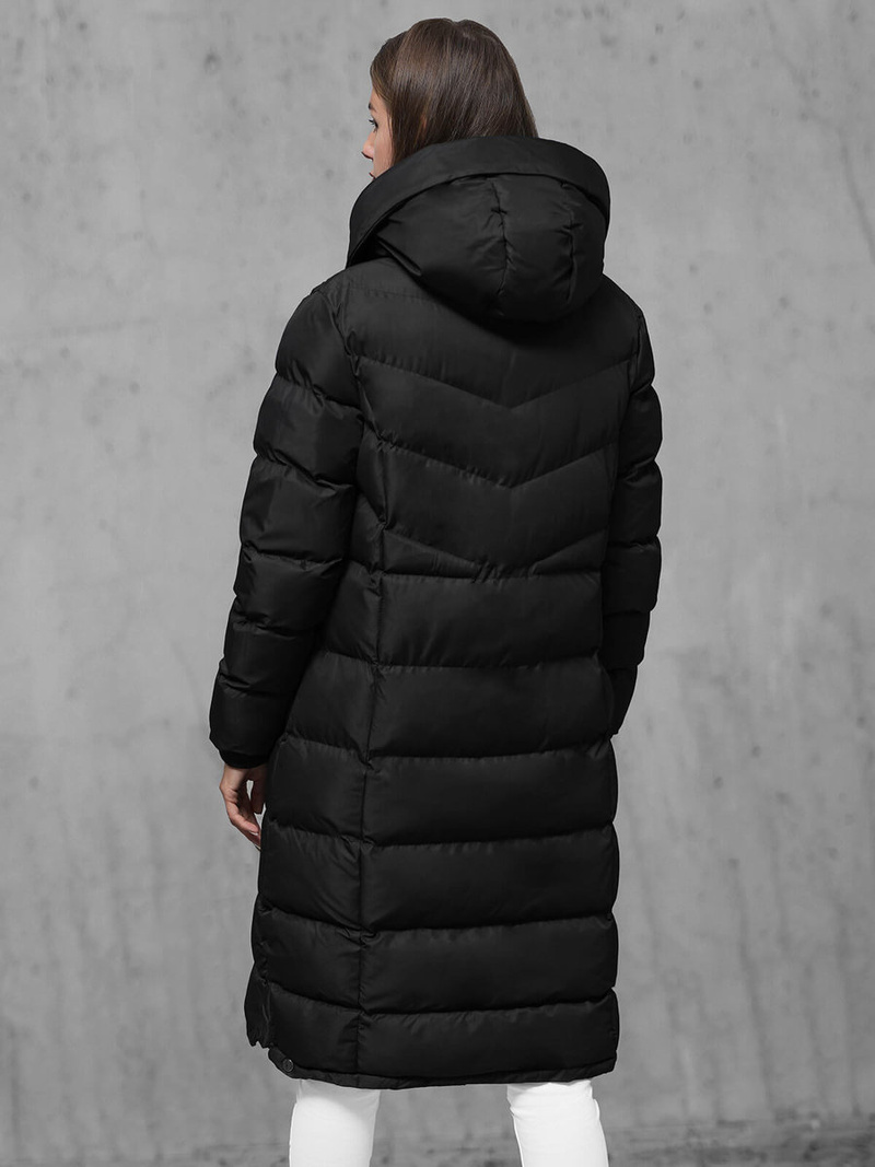 Dámská Bunda Černá OZONEE JS/M736/392