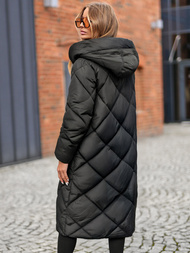 Dámská Bunda Černá OZONEE JS/5M3173/392Z