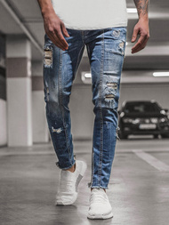 Pánské Džíny Modré OZONEE G/1085