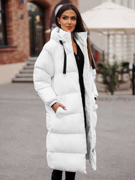 Dámská Bunda Bílá OZONEE JS/5M3163/281Z
