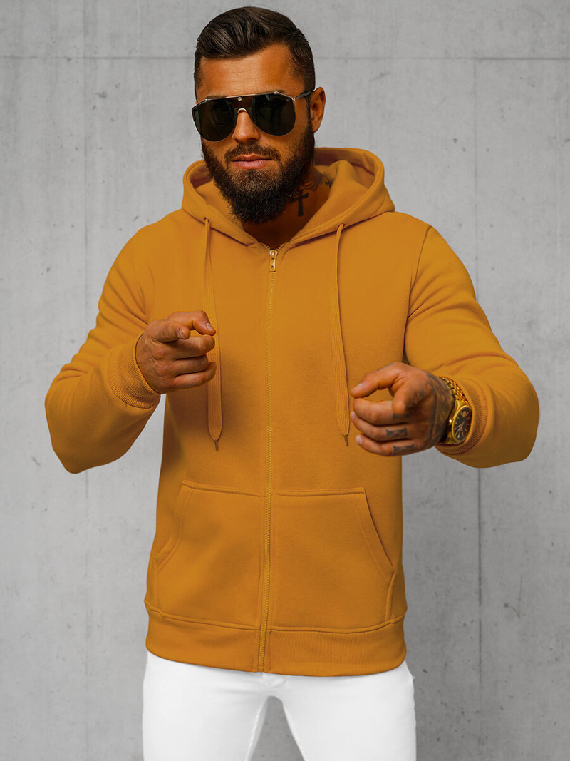 Pánská Mikina Camelová OZONEE JS/2008Z