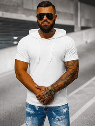 Pánské Tričko Bílý OZONEE JS/8T89/1