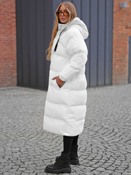 Dámská Bunda Bílá OZONEE JS/5M3163/281Z