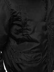Pánská Bunda Černá OZONEE JS/2019005