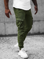 Pánské Kalhoty Jogger Zelené OZONEE NB/MP0105MV