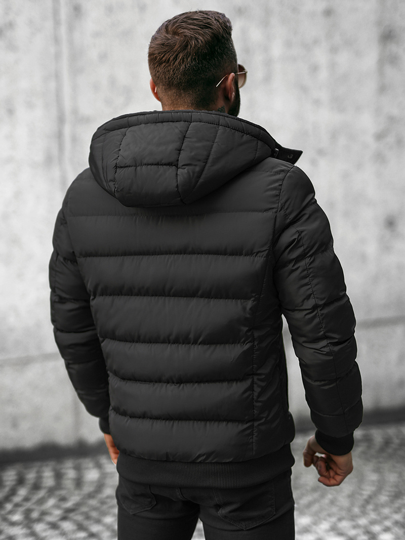 Pánská Bunda Černá OZONEE JB/JP1185Z